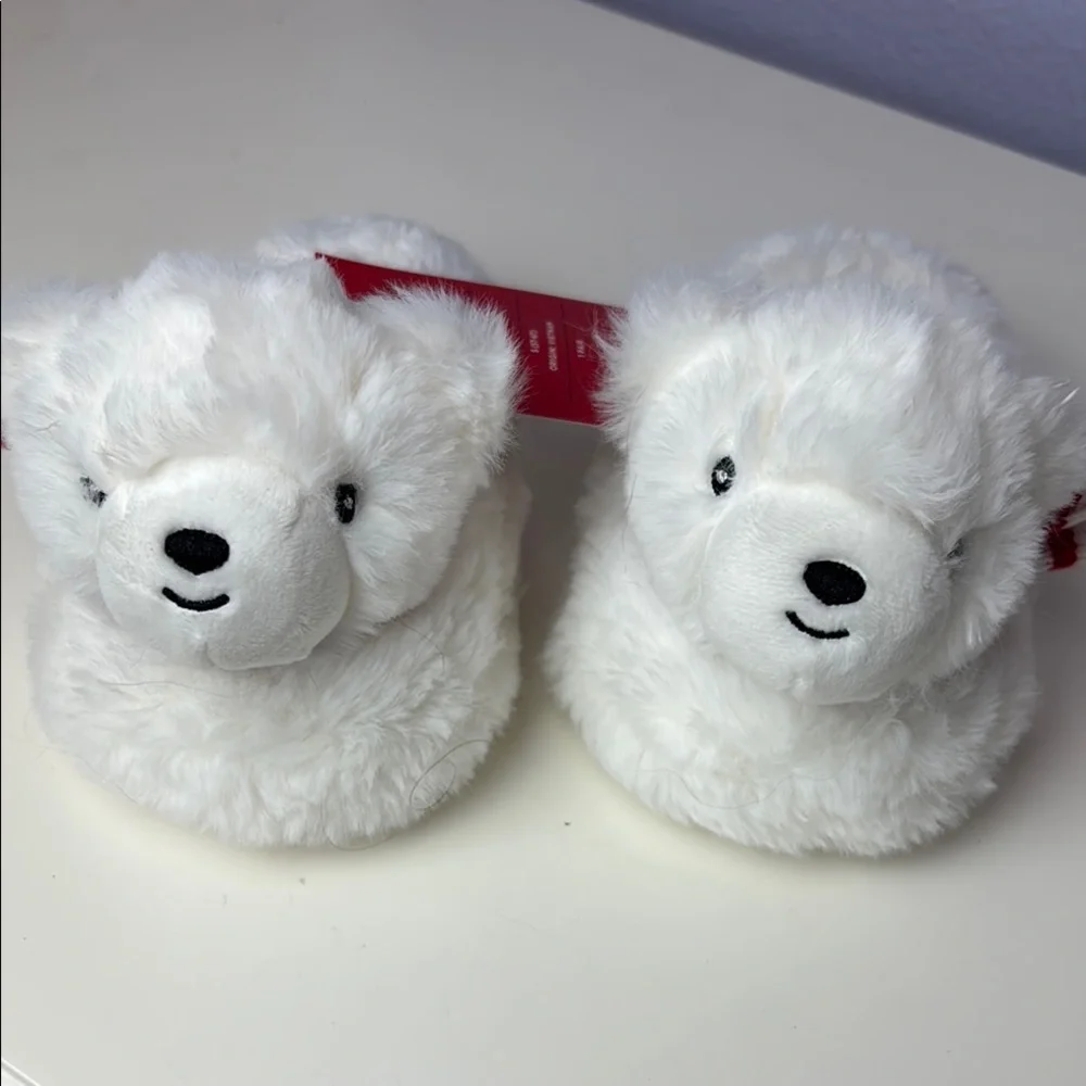 Wondershop White Bear Kids Slippers
